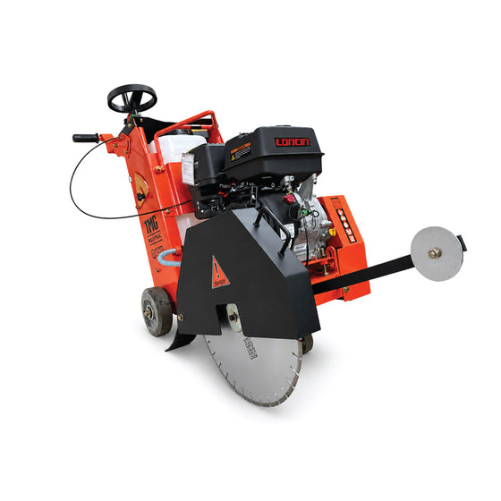 20" Walk-Behind Concrete Saw, 6.5" Max Cutting Depth, 13 HP Gas Engine, Self-Propelled, TMG-Q480