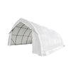 20' x 30' Arch Wall Peak Ceiling Storage Shelter with Heavy Duty 17 oz PVC Cover & Drive Through Doors, TMG-ST2031PV(Previously ST2030PV)
