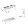 Connection Kit for Connecting Two TMG-ST3042C 30’ Container Shelters, For 7.2’ Structure Height Only, 11 oz PE Tarpaulin, TMG-ST3042CNT