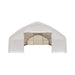 TMG-ST3072V 30' x 70' straight wall peak ceiling storage shelter with heavy duty 13 oz PVC cover