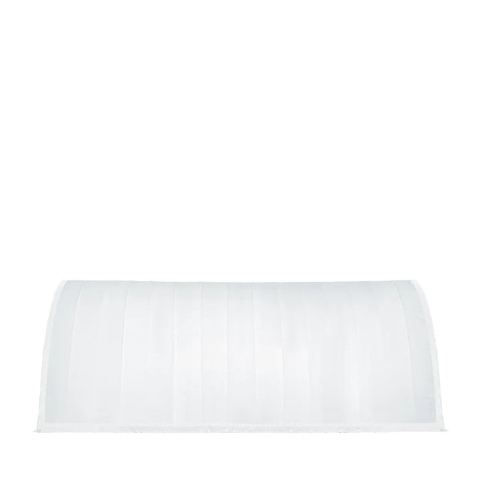 TMG-ST4061E Abri de rangement pour plafond de 40 pi x 60 pi, treillis simple, couvercle en PE de 11 oz, porte ouverte de 13 pi l x 16 pi H sur deux murs d'extrémité