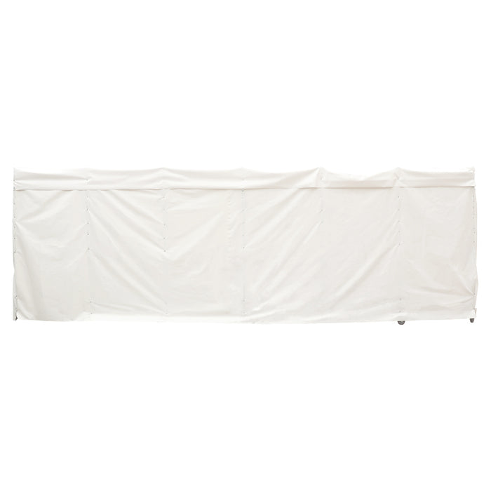 20' x 30' Retractable Mobile Shelter, 9'10" Clearance, 6" Nylon Caster, 17 oz PVC Cover, TMG-STM2030