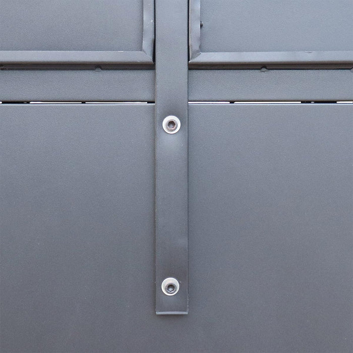 StanForge10' Steel Tabletop Workbench with Pegboard, 20 Slide Drawers, All-in-one Welded Frame, SF-SWB20P