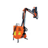 35" Hydraulic Boom Hedge Trimmer Disc Cutter, 3-Point Hitch Cat 1, 106" Reach Arm, Tungsten Carbide Tipped Discs, TMG-TAT35