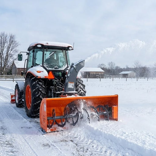 48" 3-Point Hitch Snow Blower, 20-40 HP, 20" Diameter Impeller, 360° Snow Chute, CAT 1 Suspension, TMG-TBS48 TMG Industrial