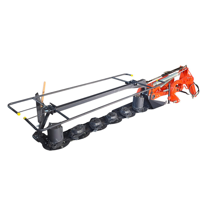 95" Disc Mower, 6 Discs, 3-Point Hitch, Category 2, PTO Shaft Included, 50-100 HP Tractor, TMG-TDM95