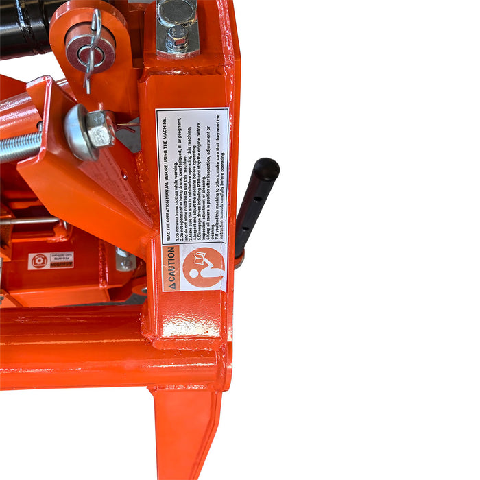 95" Disc Mower, 6 Discs, 3-Point Hitch, Category 2, PTO Shaft Included, 50-100 HP Tractor, TMG-TDM95