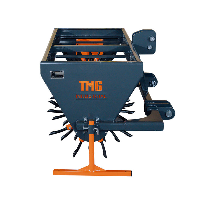 TMG Industrial 3 Point Hitch Drum Plug Aerator, 50” Working Width, Cat 1 & Cat 2 Tractors, 5” Plug Length, TMG-TLA50