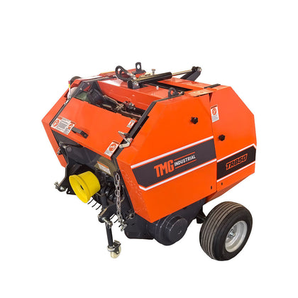 20" x 27" Round Hay Baler, Twine Bind, 3-Point Hitch, Category 1, PTO Shaft Included, 15 - 50 HP Tractor, TMG-TRB50