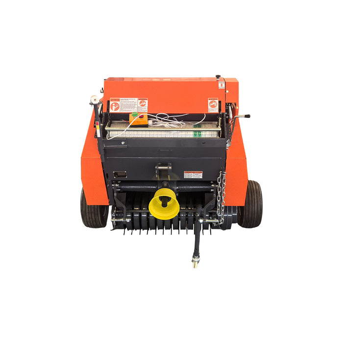 20" x 27" Round Hay Baler, Net Wrap, 3-Point Hitch, Category 1, PTO Shaft Included, 15-50 HP Tractor, TMG-TRB50N