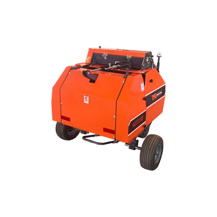 20" x 27" Round Hay Baler, Net Wrap, 3-Point Hitch, Category 1, PTO Shaft Included, 15-50 HP Tractor, TMG-TRB50N