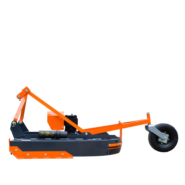 TMG Industrial 48” Rotary Cutter, 3-Point Hitch, 20-60 HP Tractors, 540 RPM, Slip Clutch PTO Shaft Included, TMG-TRC48