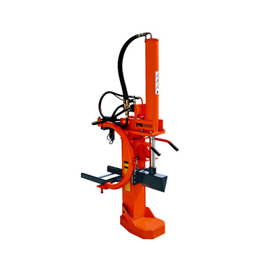 TMG-TSL18 and TMG-TSL22 tractor hydraulic log splitter on a white background