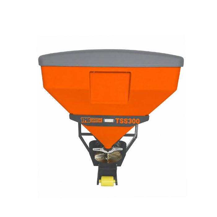 10.6 Cu-Ft Truck Tailgate Salt Spreader, Poly Hopper, 12V Motor, In-Cab Control, TMG-TSS300