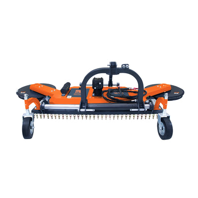TMG-TYM9 dual disc orchard mower on a white background