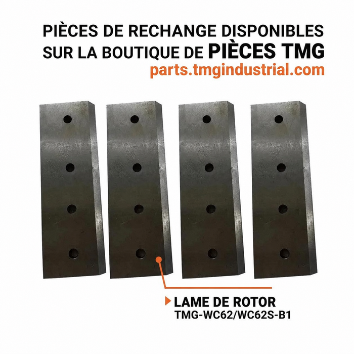 TMG WC62S rotor blade fr