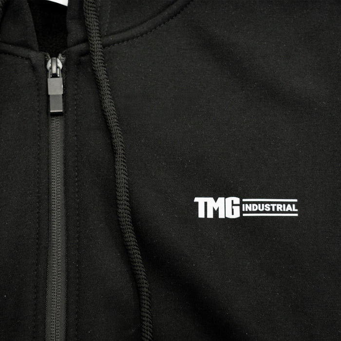TMG Zip-Up Hoodie, Black, TMG-MERCH19097
