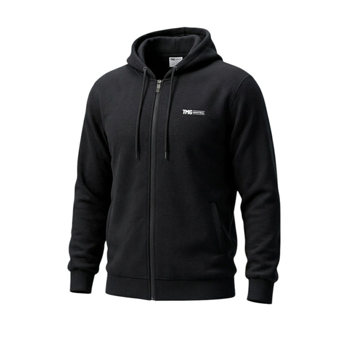 TMG Zip-Up Hoodie, Black, TMG-MERCH19097