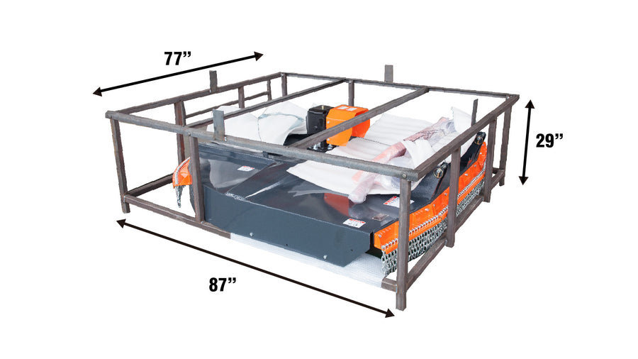 TMG Heavy Series™ 68" Rotary Cutter, 3-Point Hitch, 25-90 HP Tractors, 540 RPM, Slip Clutch PTO Shaft Included, TMG-TRC75