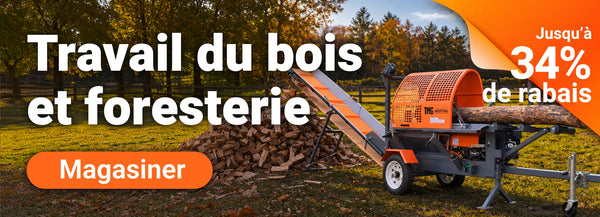 Travail du bois et foresterie | TMG Industriel CA