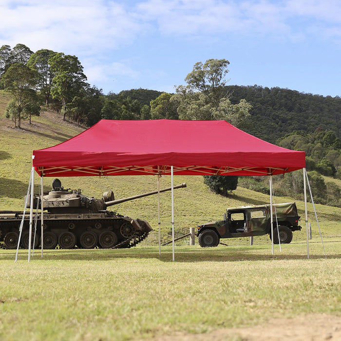 10' x 20' Pop-up Tent Canopy Aluminum Frame X6 Velocity
