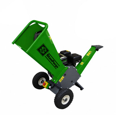 2" Wood Chipper, 6.5HP Gas Engine, Portable Design, Adjustable Deflector, SF-GWC2L