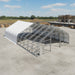 50' x 55' Dual Truss Storage Shelter with Heavy Duty 32 oz PVC Cover & Drive Through Doors TMG-DT5055-PRO TMG Industrial
