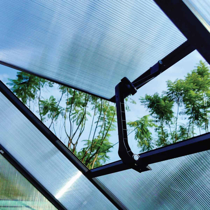 6' x 8' Greenhouse with Polycarbonate Roof and Walls, Durable Aluminum Frame, Quick Assembly, Essential Series, TMG-GHE0608