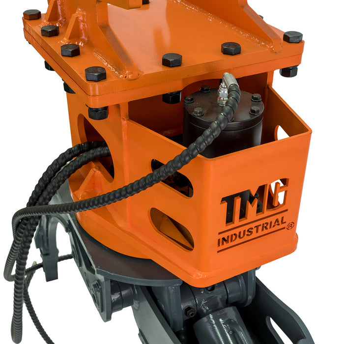 TMG-ERG42 excavator grapple product detail with reinforced steel construction