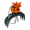 42" Hydraulic Rotating Excavator Grapple, 360 Degree Rotation, 4-8 Ton Excavators, Dual Moving Jaws, Quick Change, TMG-ERG42