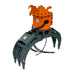 TMG-ERG42 quick change excavator grapple lugging and mounting detail