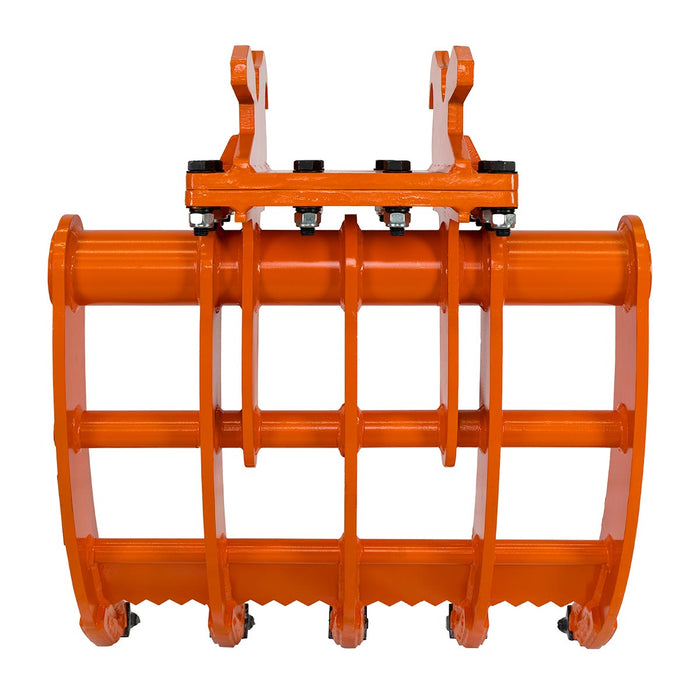 TMG-ERK31 excavator root rake side profile for 4-8 ton excavators