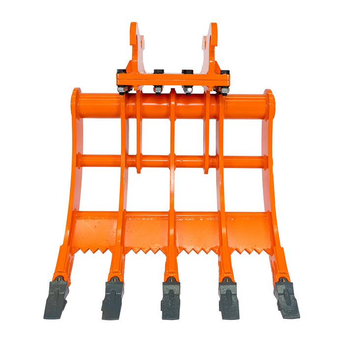 TMG-ERK31 quick change excavator rake attachment for 4-8 ton machines