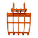 TMG-ERK35 heavy duty excavator rake tines for grading cleanup and material separation