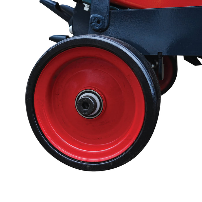 TMG-GLA19 walk-behind lawn aerator with 7 HP Kohler engine and 24-tine coring drum, product view 8