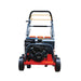 TMG-GLA19 walk-behind lawn aerator with 7 HP Kohler engine and 24-tine coring drum, product view 10