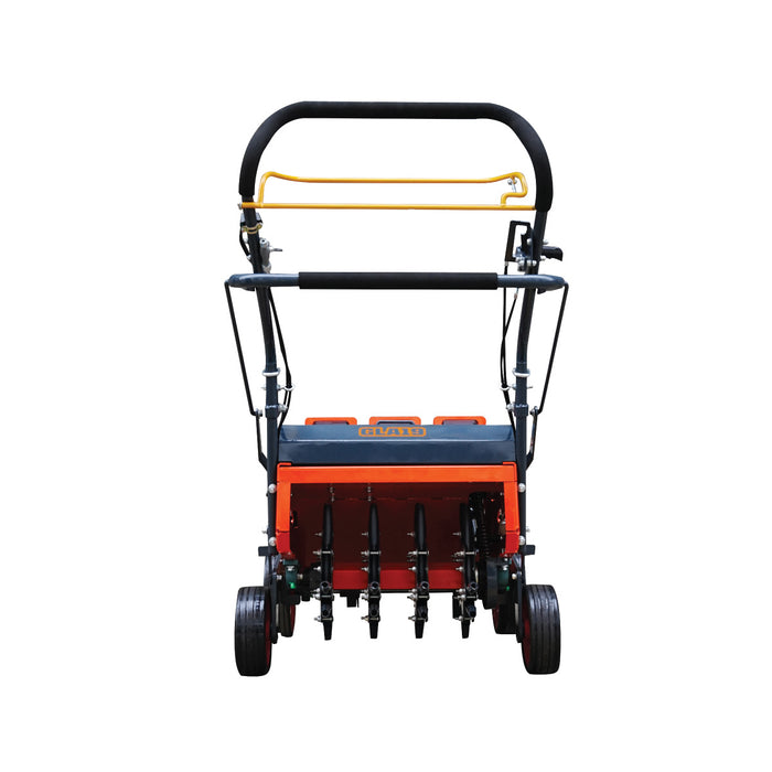 TMG-GLA19 walk-behind lawn aerator with 7 HP Kohler engine and 24-tine coring drum, product view 13