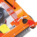 TMG-GPR20 20-inch power rake with 7 HP Kohler engine and 30-blade flail reel, product view 3