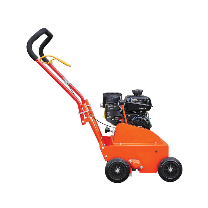 TMG-GPR20 20-inch power rake with 7 HP Kohler engine and 30-blade flail reel, product view 7