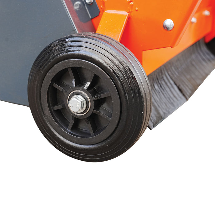 TMG-GPR20 20-inch power rake with 7 HP Kohler engine and 30-blade flail reel, product view 4
