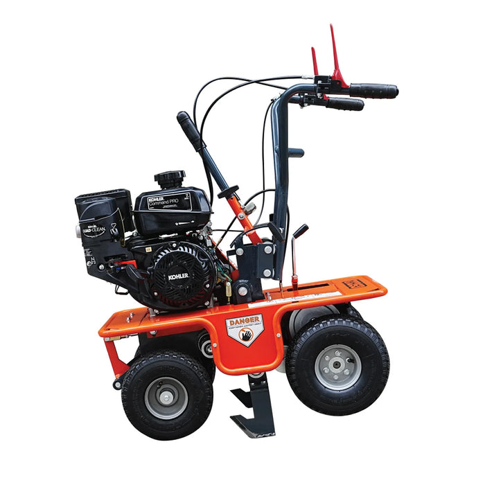TMG-GSC12 12-inch sod cutter with 7 HP Kohler engine, two travel speeds and adjustable depth, product view 10