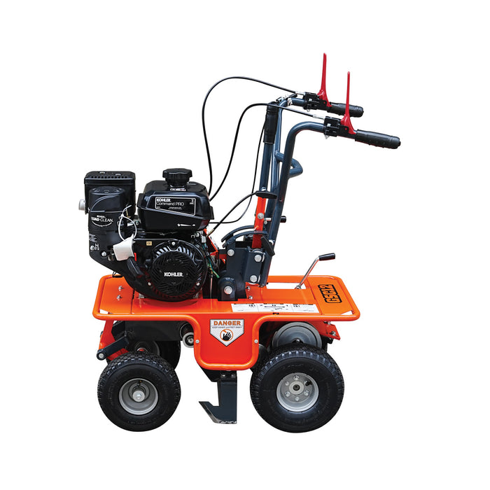 TMG-GSC12 12-inch sod cutter with 7 HP Kohler engine, two travel speeds and adjustable depth, product view 13