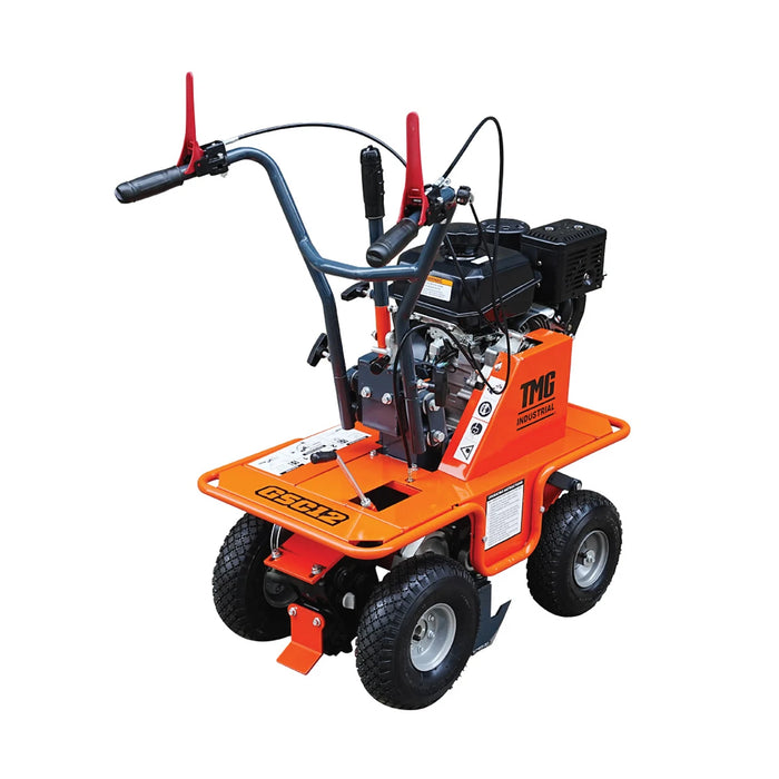 TMG-GSC12 12-inch sod cutter with 7 HP Kohler engine, two travel speeds and adjustable depth, product view 16