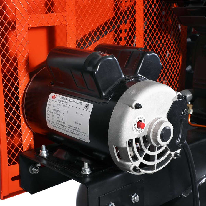TMG Industrial 60 Gallon 5 HP Stationary Electric Air Compressor, 5 Min Fill Time, 230V Induction Motor, ASME Vertical Tank, TMG-ACE60