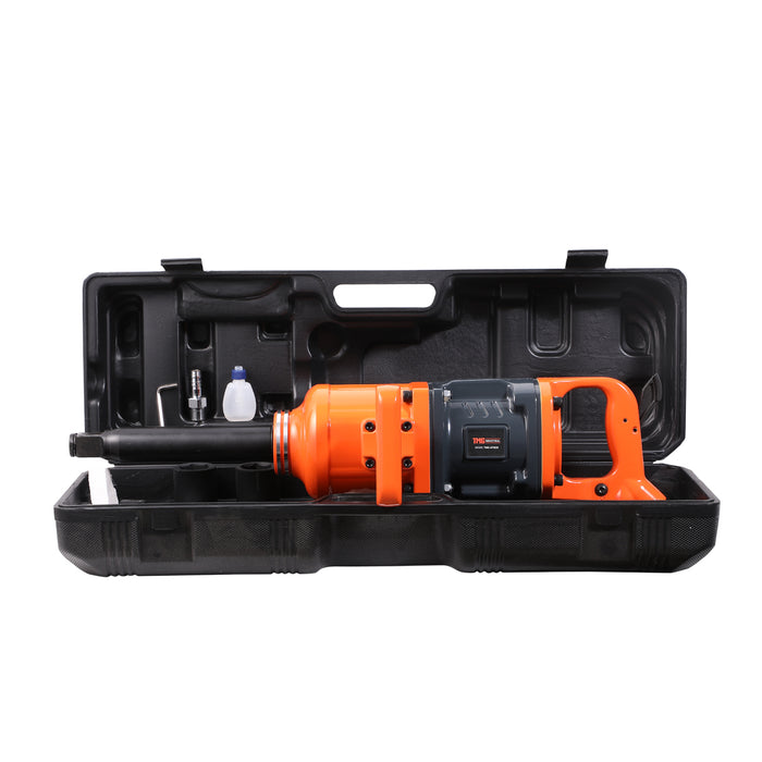 TMG Industrial 1” Drive 2815 ft-lb Pneumatic Extended Impact Wrench Hammer, Aluminum Alloy Housing, 8” Anvil, 175 PSI, TMG-ATW28