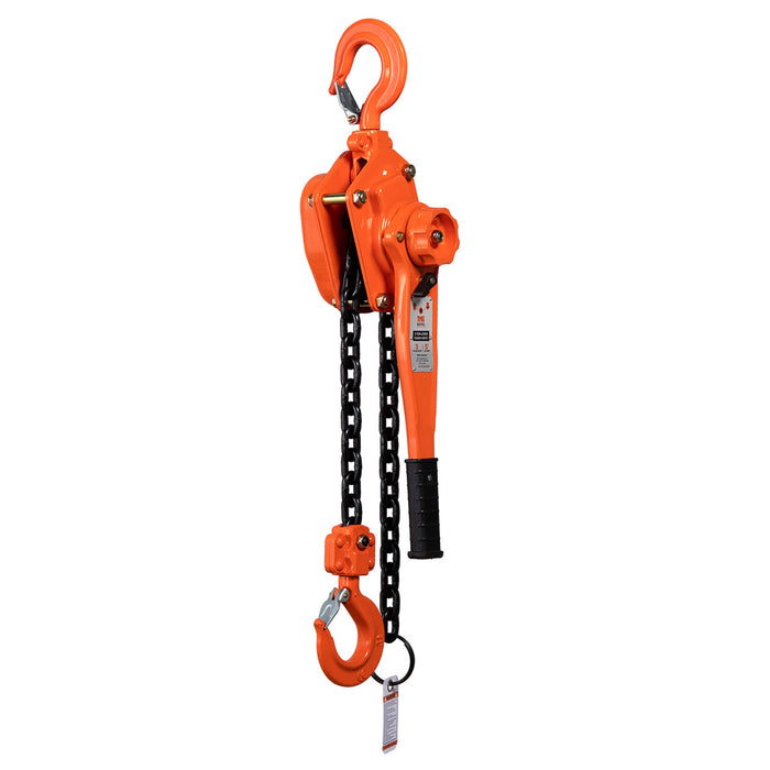 TMG Industrial 3 Ton 5' Lift Lever Chain Hoist, Twin Pawl Brakes, ASME B30.21, TMG-AHL3