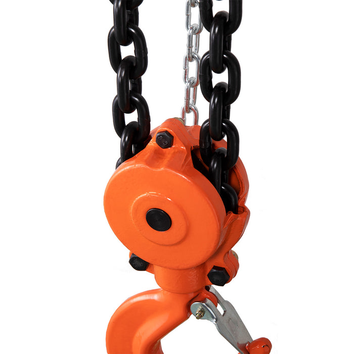 TMG Industrial 5 Ton 20' Lift Chain Hoist, 360° Swivel Hook, ASME B30.16, TMG-AHC5