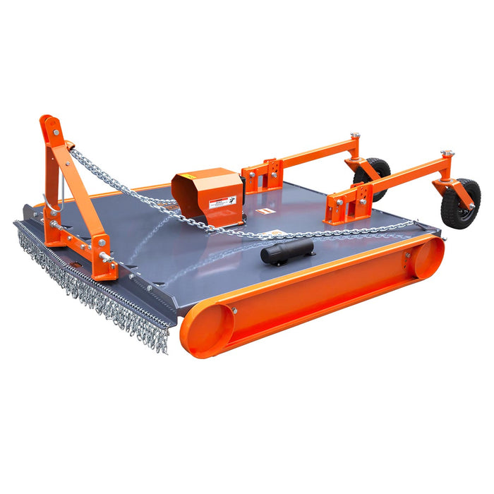 TMG Industrial 70” 3-Point Hitch Slasher Topper Mower, Category 1 & 2, PTO Shaft Included, TMG-TST70