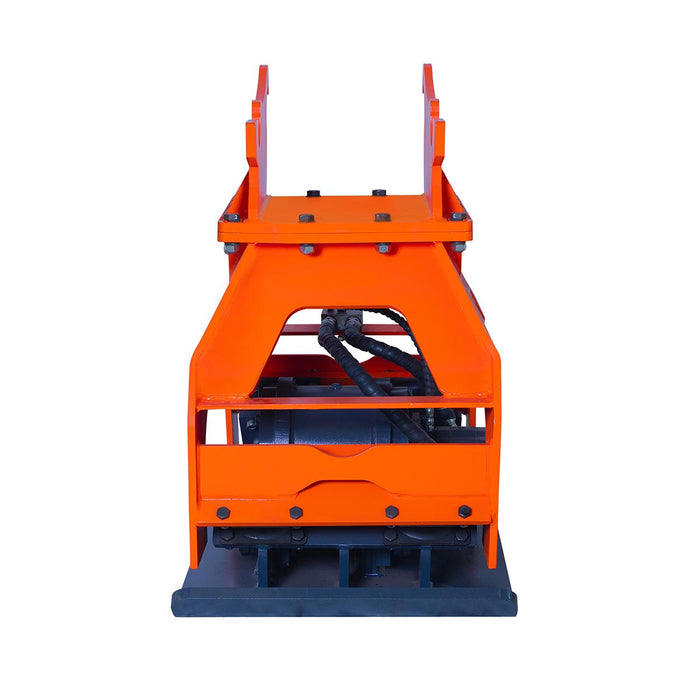 TMG Industrial 22,000-lb Hydraulic Plate Compactor, 10-16 Ton Excavator Weight, 48” Compact Capacity, TMG-ECP61