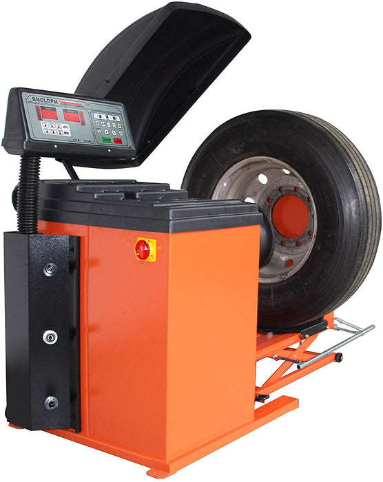 Équilibreuse de roue de camion industriel TMG, auto-calibrante